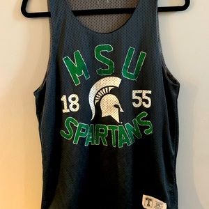 Vintage and Reversible Michigan State Jersey